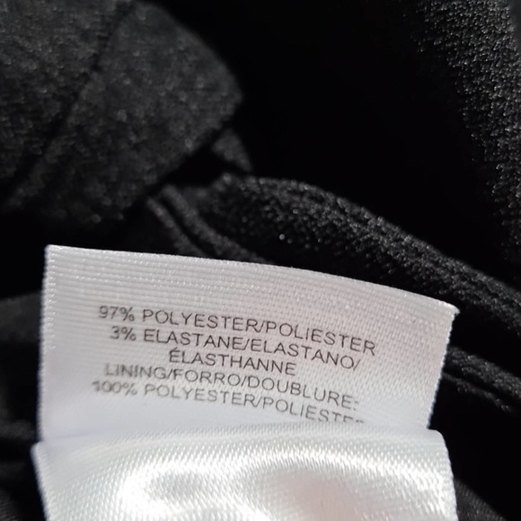 Anne Klein Black Dress‎ Size 10 New - Picture 7 of 7